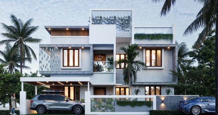 Exterior Design Trends Kottayam 2025 | L’empire Builders
